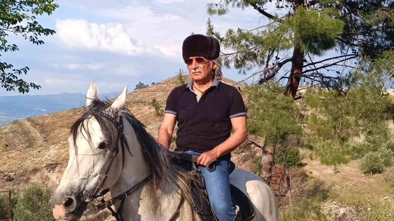 Kaymakamın atı köylünün gönlünü şaha kaldırdı