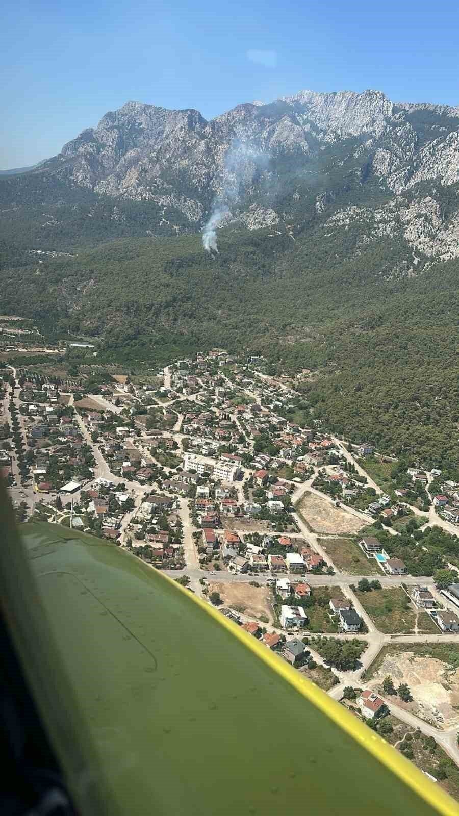 Kemer’de orman yangını Kemer’de orman yangını