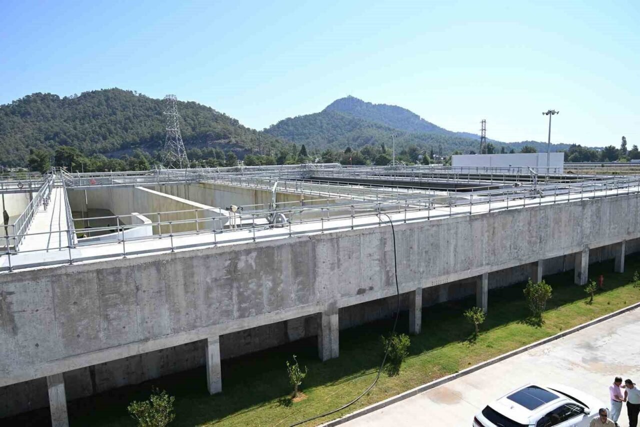 Kemer’de vatandaşların tepki gösterdiği arıtma tesisindeki koku sorunu