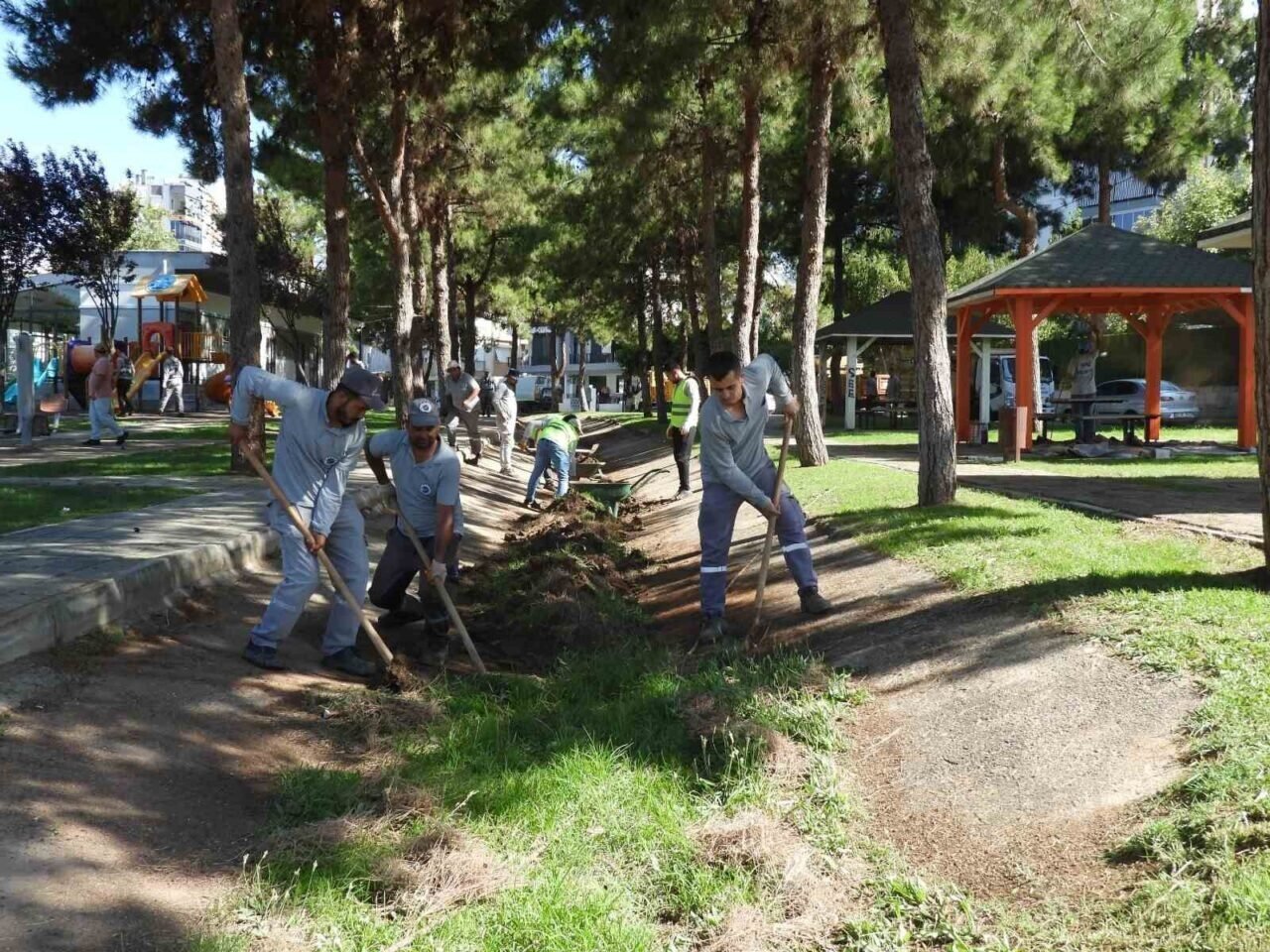 Kepez’de 80’inci park modernize edildi