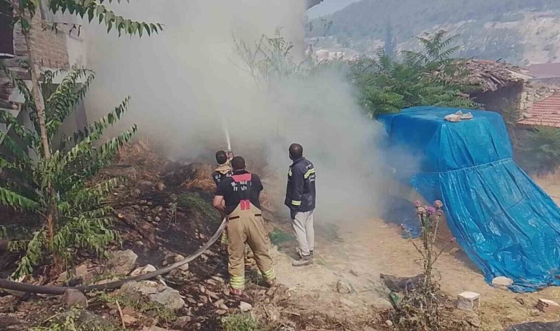 Manisa’nın Kırkağaç ilçesinde devam eden orman yangınında Bostancı Mahallesi tedbir