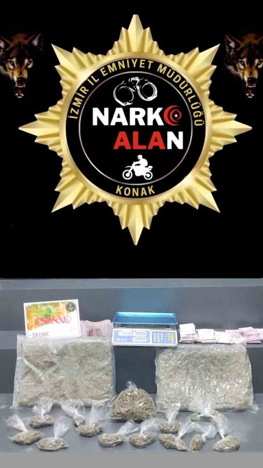 Konak’ta uyuşturucu tacirlerine geçit yok: 13 tutuklama