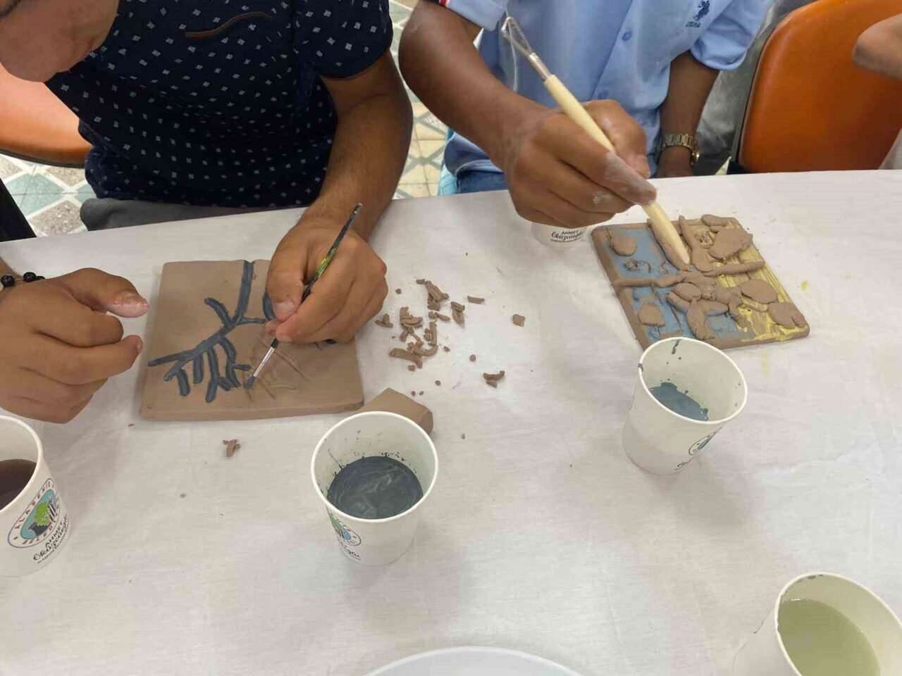 Koruyucu Aile Günü’nde seramik atölyesi etkinliği düzenlendi