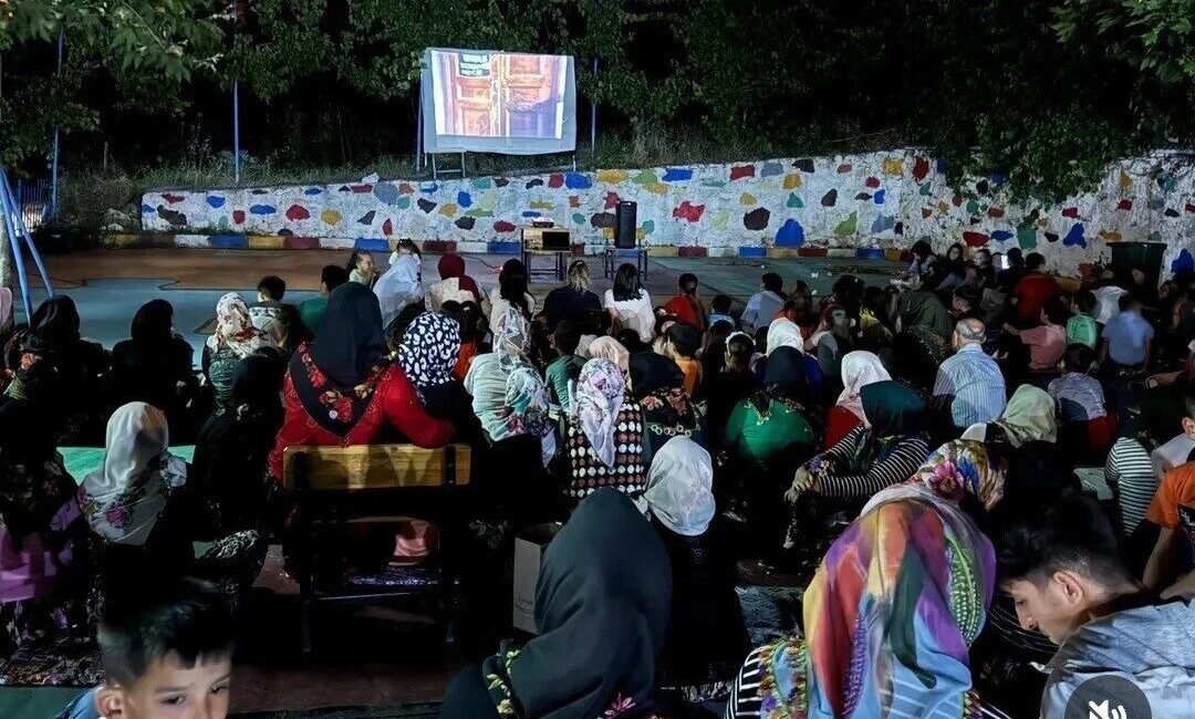 Köşk Akçaköy İlk ve Ortaokulu’nda Açık Hava Sineması etkinliği düzenlendi.