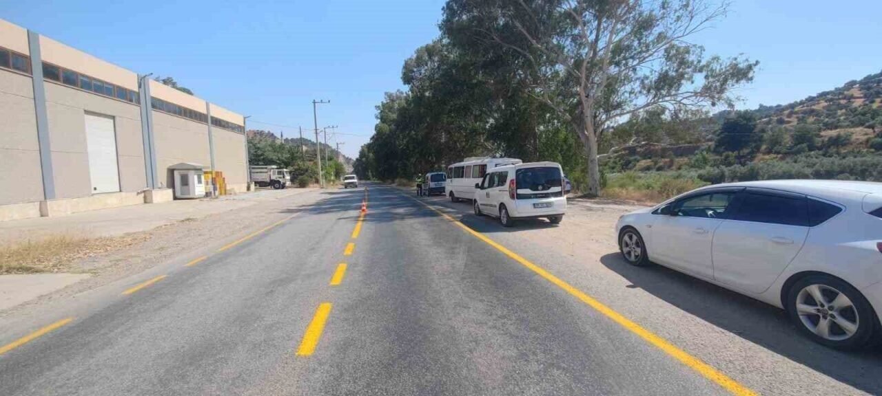 Köşk’te şok trafik uygulaması Köşk’te şok trafik uygulaması