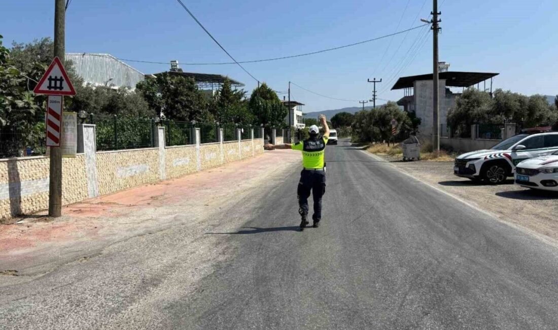 Aydın’ın Köşk ilçesinde yapılan ‘Şok’ trafik uygulamasında 44 sürücüye cezai