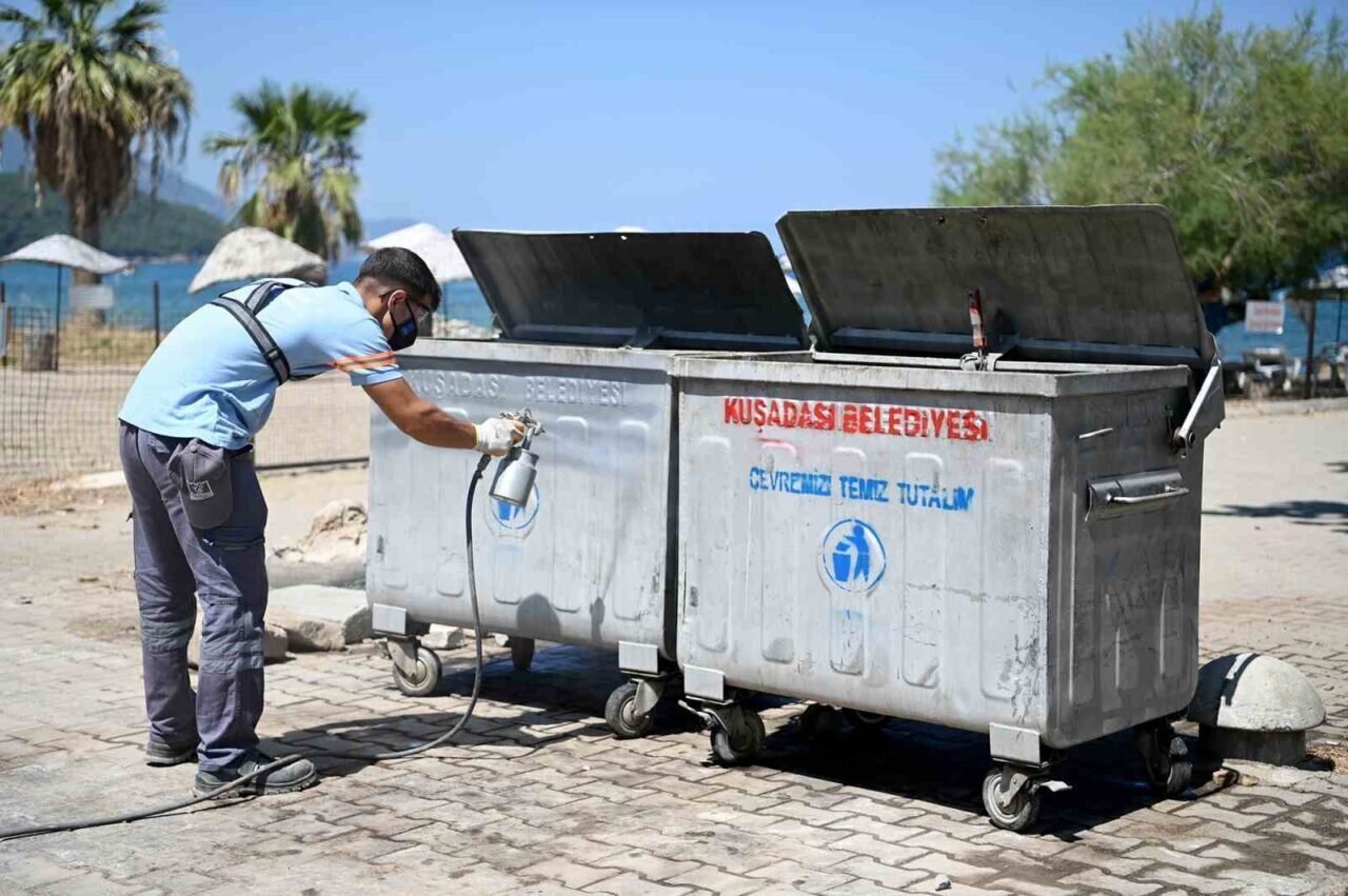 Kuşadası Belediyesi’nden Güzelçamlı’ya hizmet seferberliği