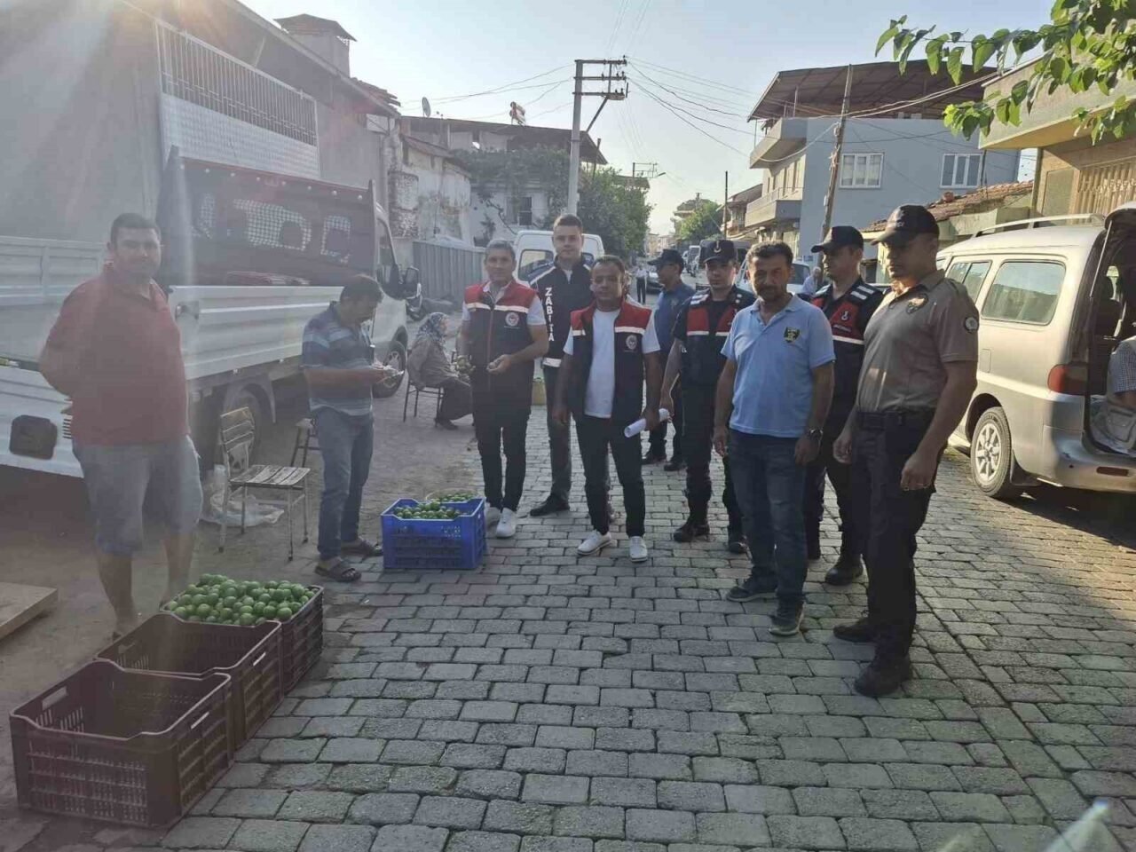 Kuyucak İlek Pazarı’nda denetim ve bilgilendirme