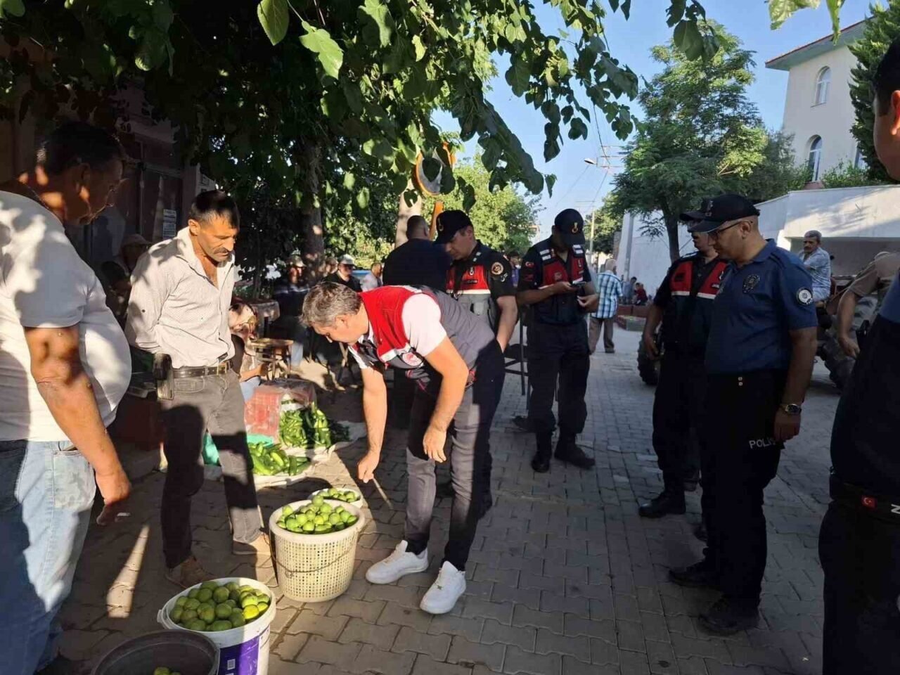 Kuyucak İlek Pazarı’nda denetim ve bilgilendirme