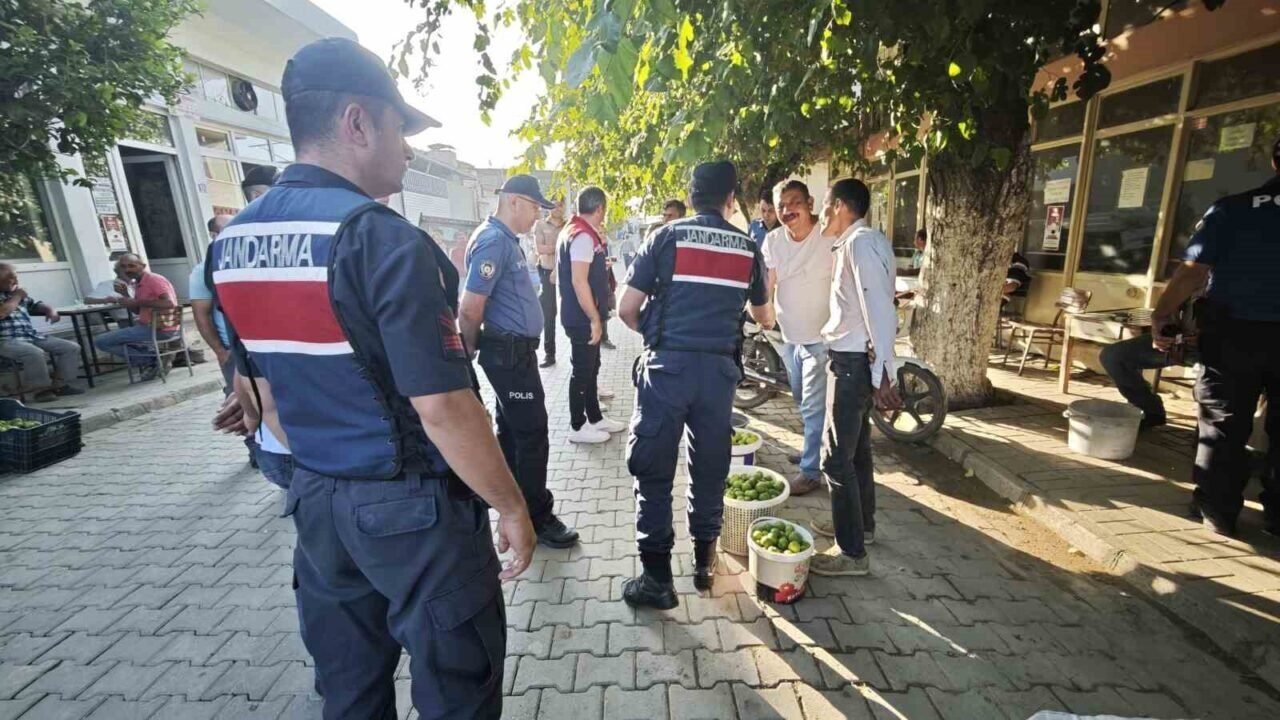 Kuyucak İlek Pazarı’nda denetim ve bilgilendirme