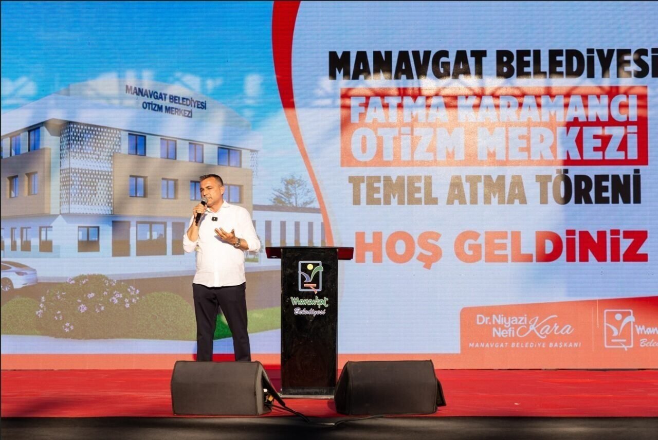 Manavgat Belediyesi Fatma Karamancı Otizm Merkezi’nin temeli atıldı