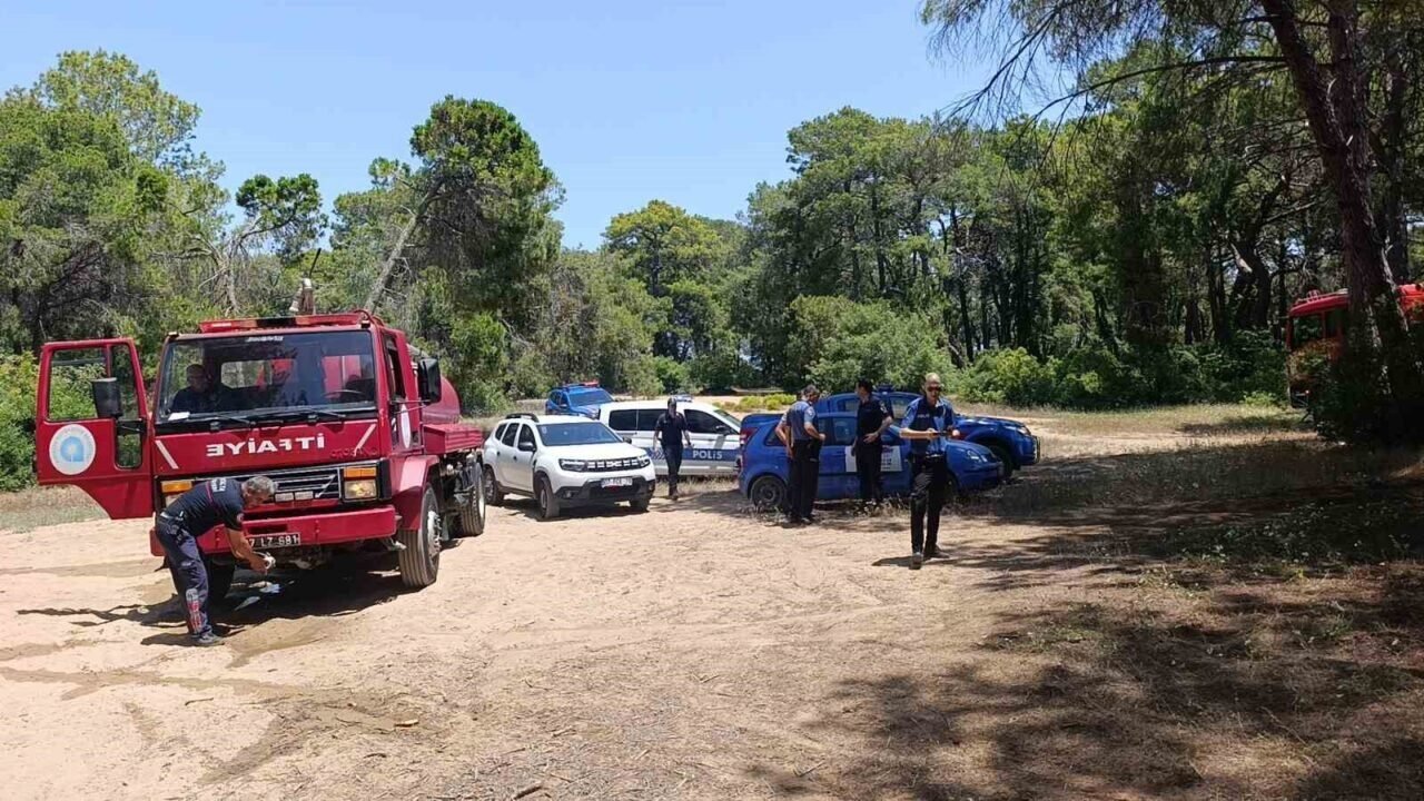 Manavgat’ta çalılık yangını büyümeden söndürüldü Manavgat’ta çalılık yangını büyümeden söndürüldü