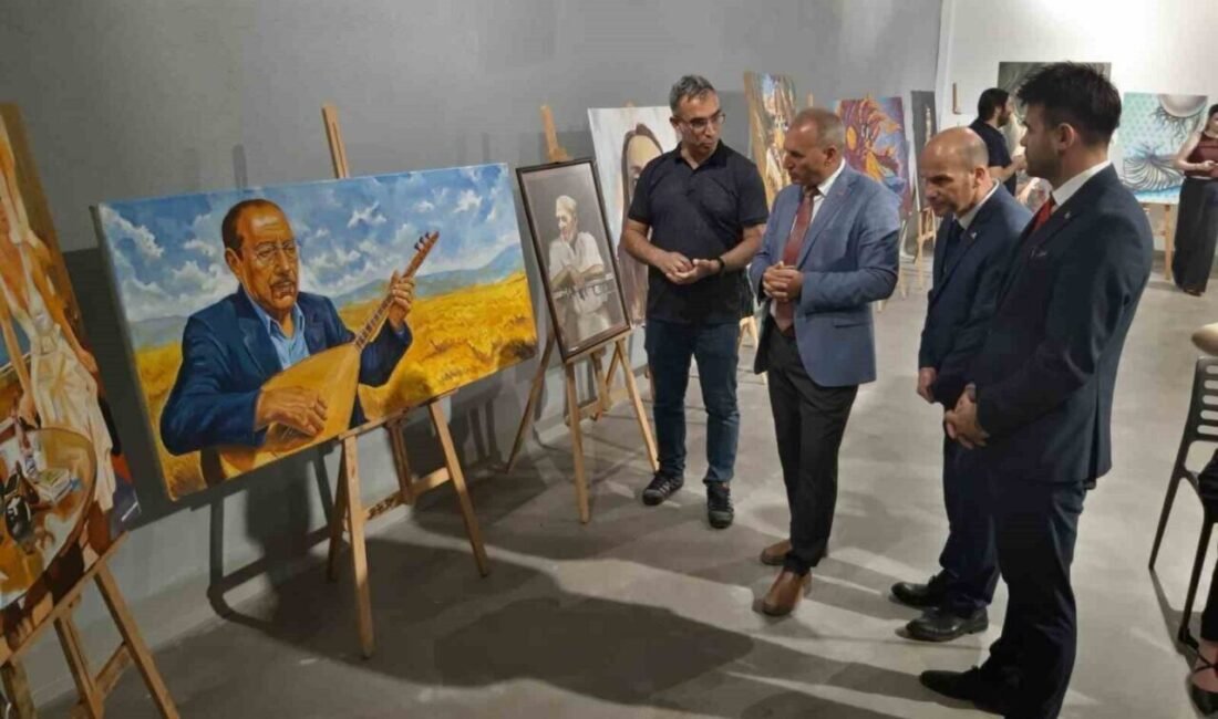Manisa Güzel Sanatlar Lisesi Resim Bölümü öğrencileri, yıl boyunca hazırladıkları