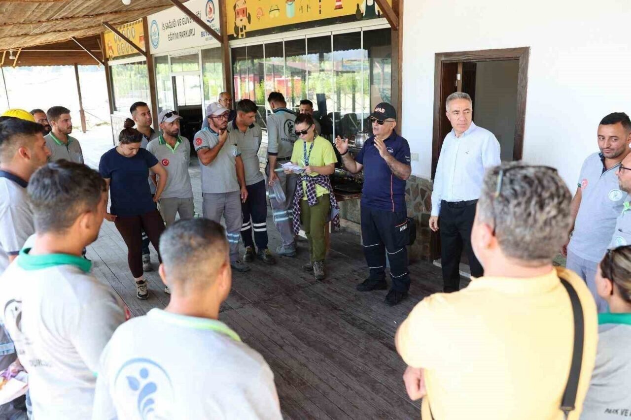Merkezefendi Belediyesi Arama Kurtarma Ekibi afetlere karşı hazır