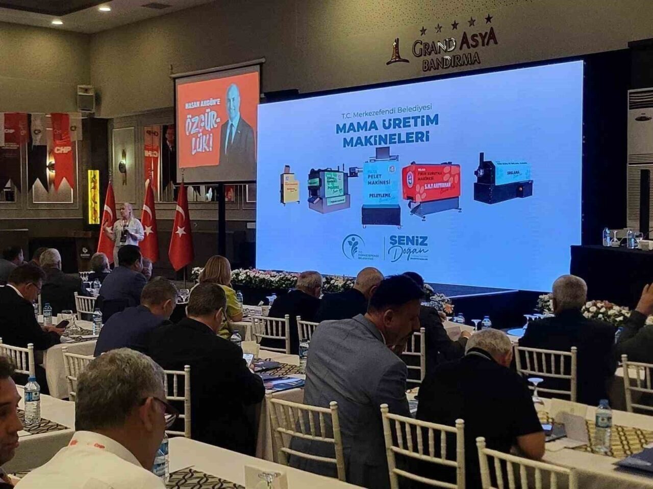 Merkezefendi mama üretim makineleri örnek olmaya devam ediyor