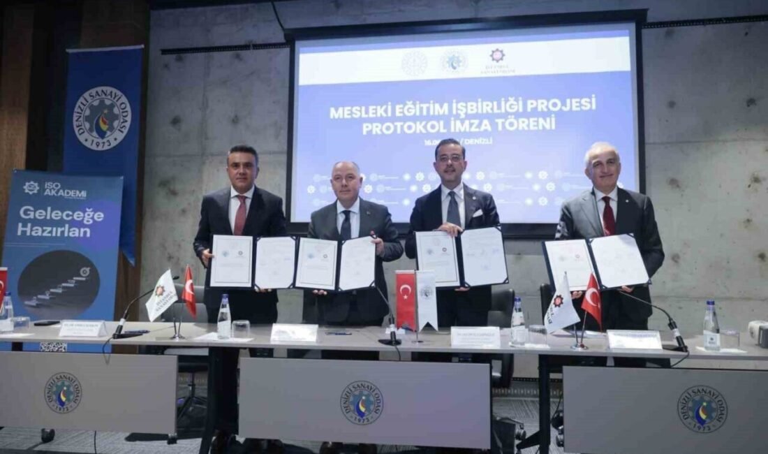 Mesleki eğitimin güçlenmesine ve sanayinin ihtiyaç duyduğu insan kaynağının yetişmesine
