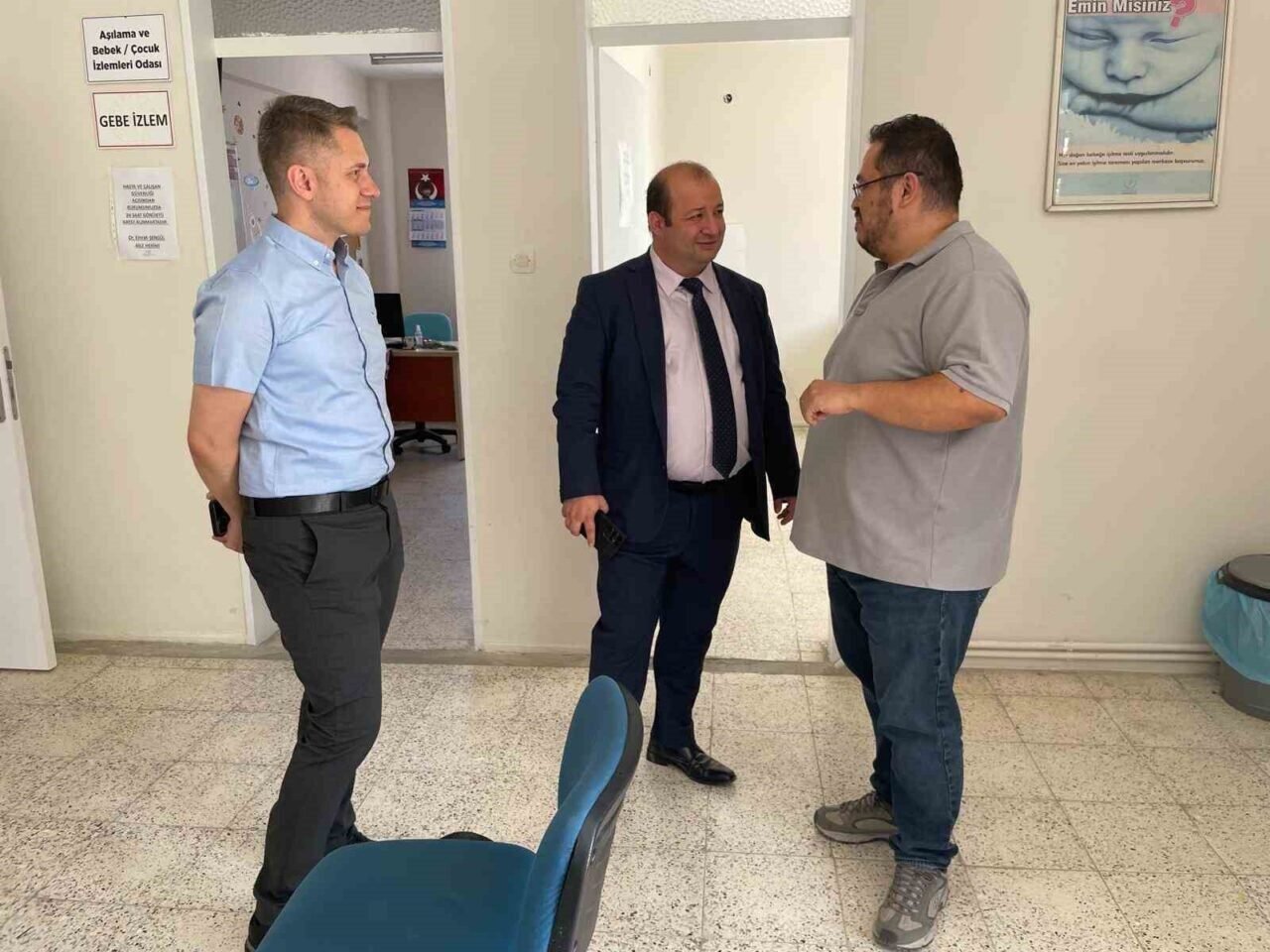 Müdür Zeren, köylerdeki sağlık hizmetlerini yerinde inceledi
