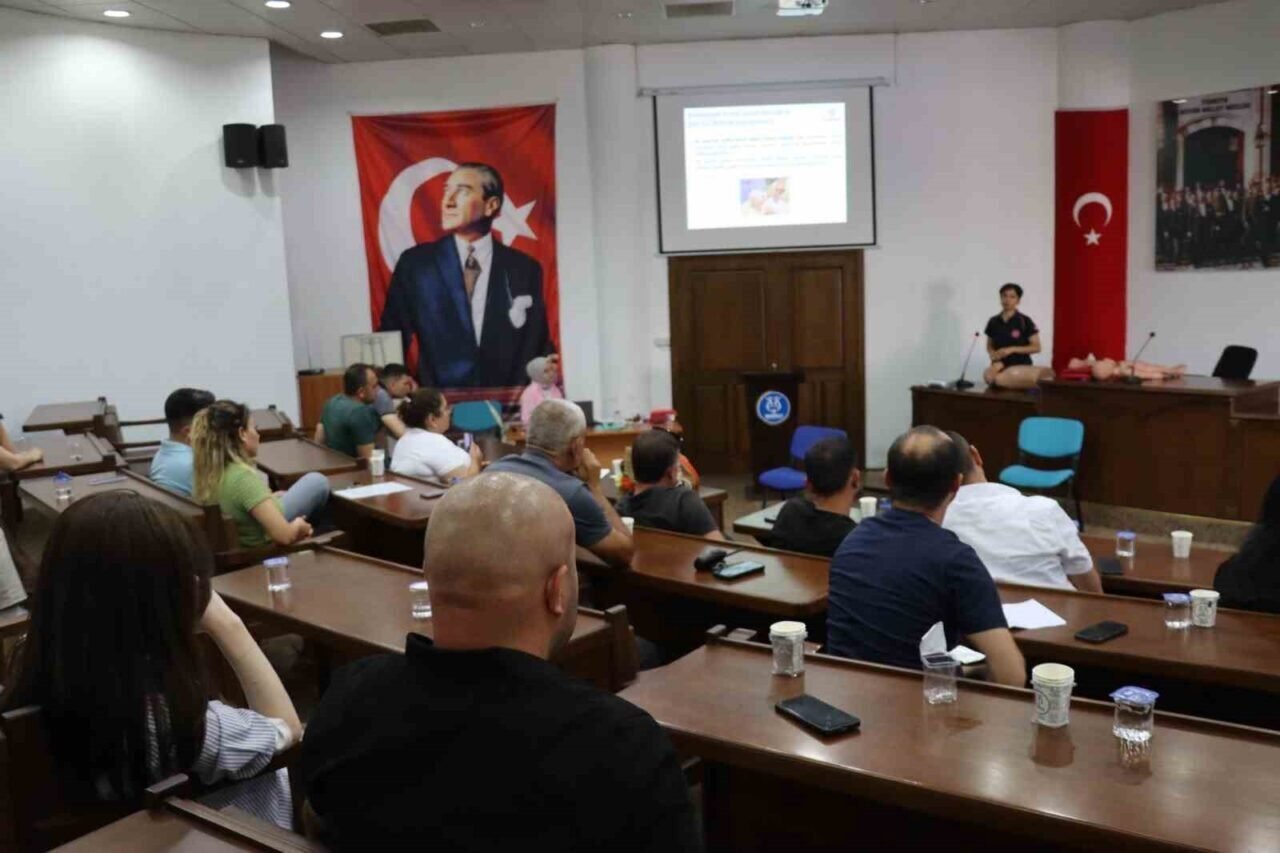 NAFAD ilk yardım eğitimini tamamladı