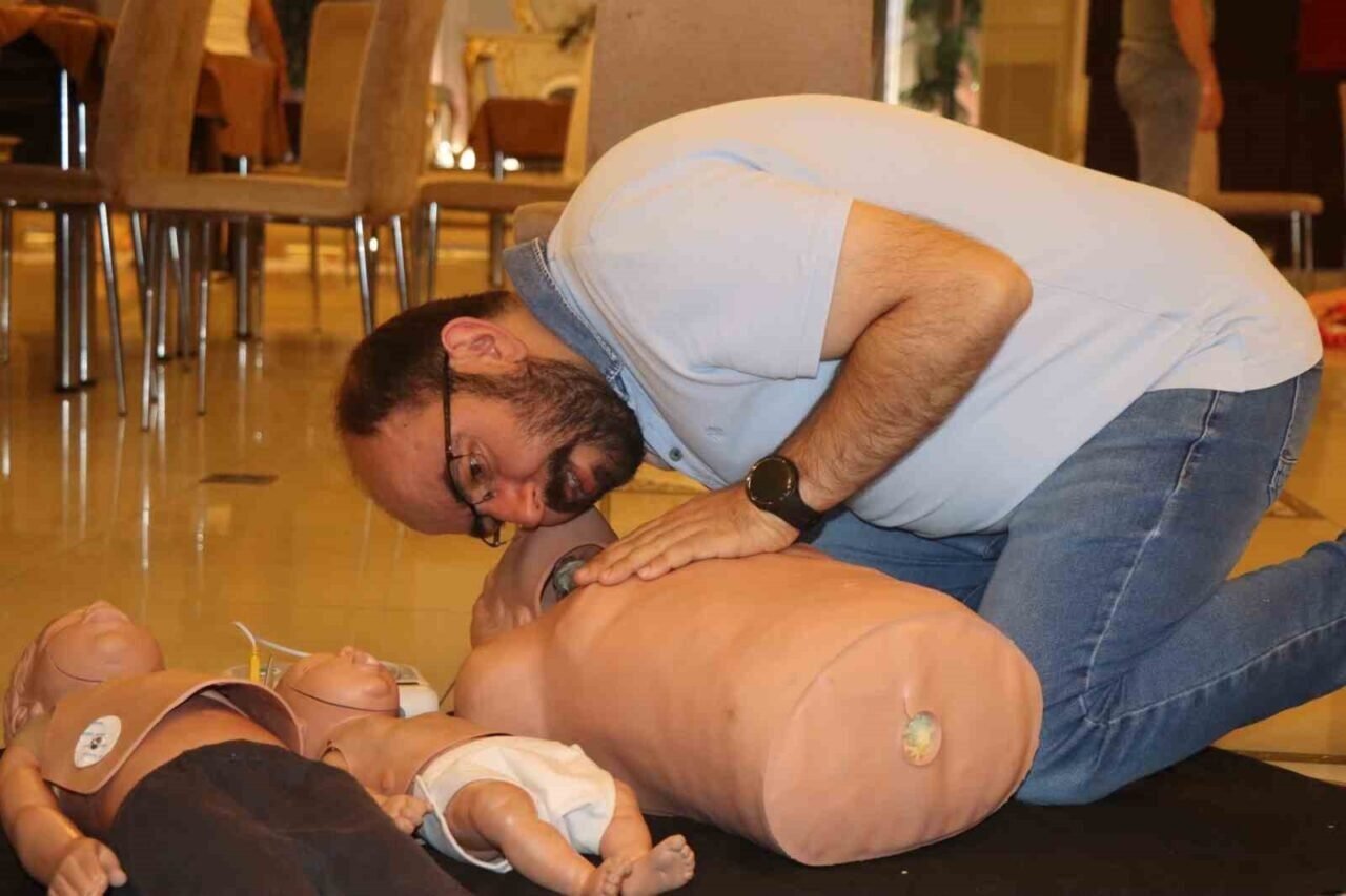 NAFAD ilk yardım eğitimini tamamladı