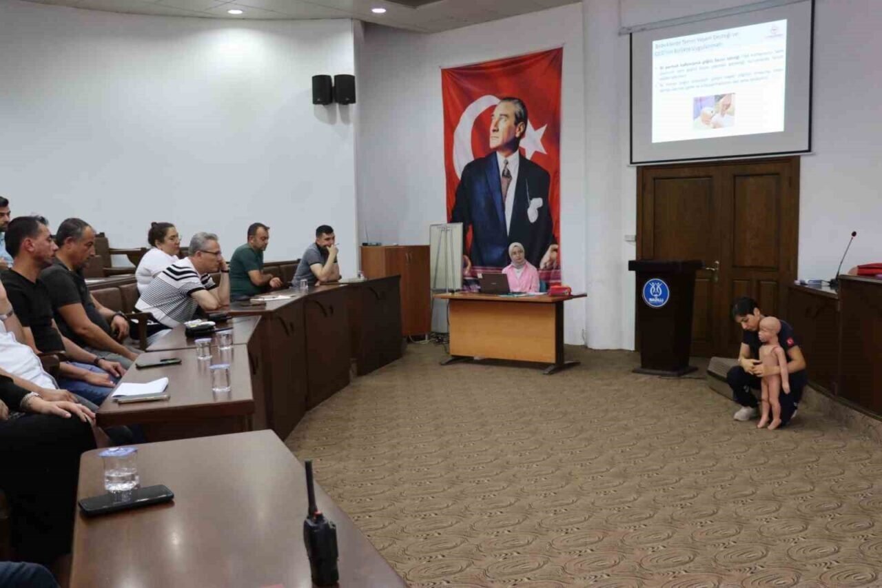 NAFAD ilk yardım eğitimini tamamladı