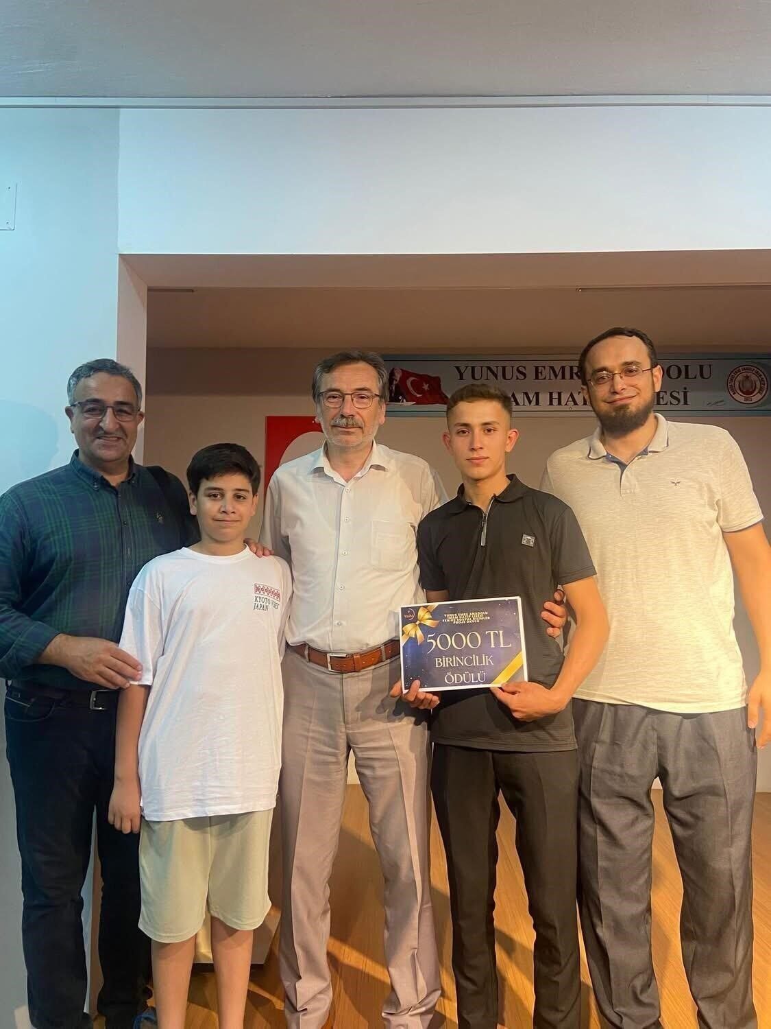"Namazla Varım" Kompozisyon Yarışmasının Manisa birincisi Sarıgöl’den