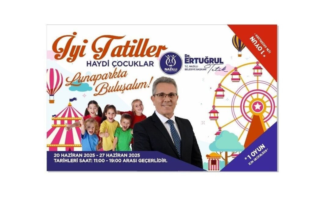 Nazilli Belediyesi, 2024-2025 eğitim öğretim yılını geride bırakarak yaz tatiline