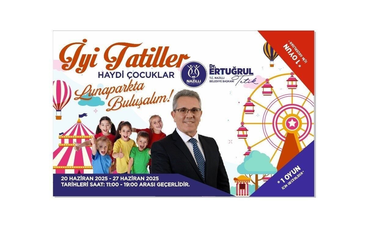 Nazilli Belediyesi’nden çocuklara karne hediyesi Nazilli Belediyesi’nden çocuklara karne hediyesi