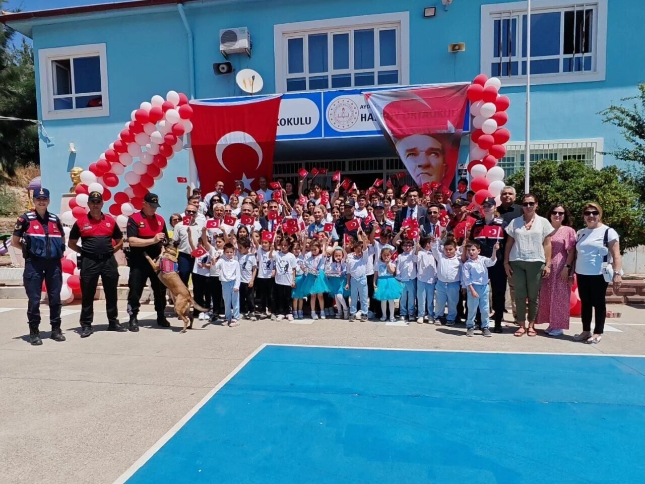 Nazilli’de karne sevinci