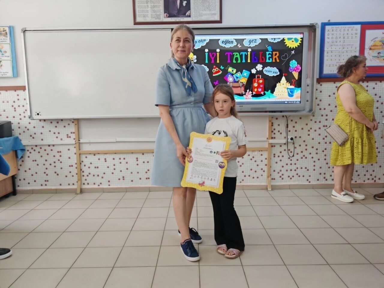 Nazilli’de karne sevinci