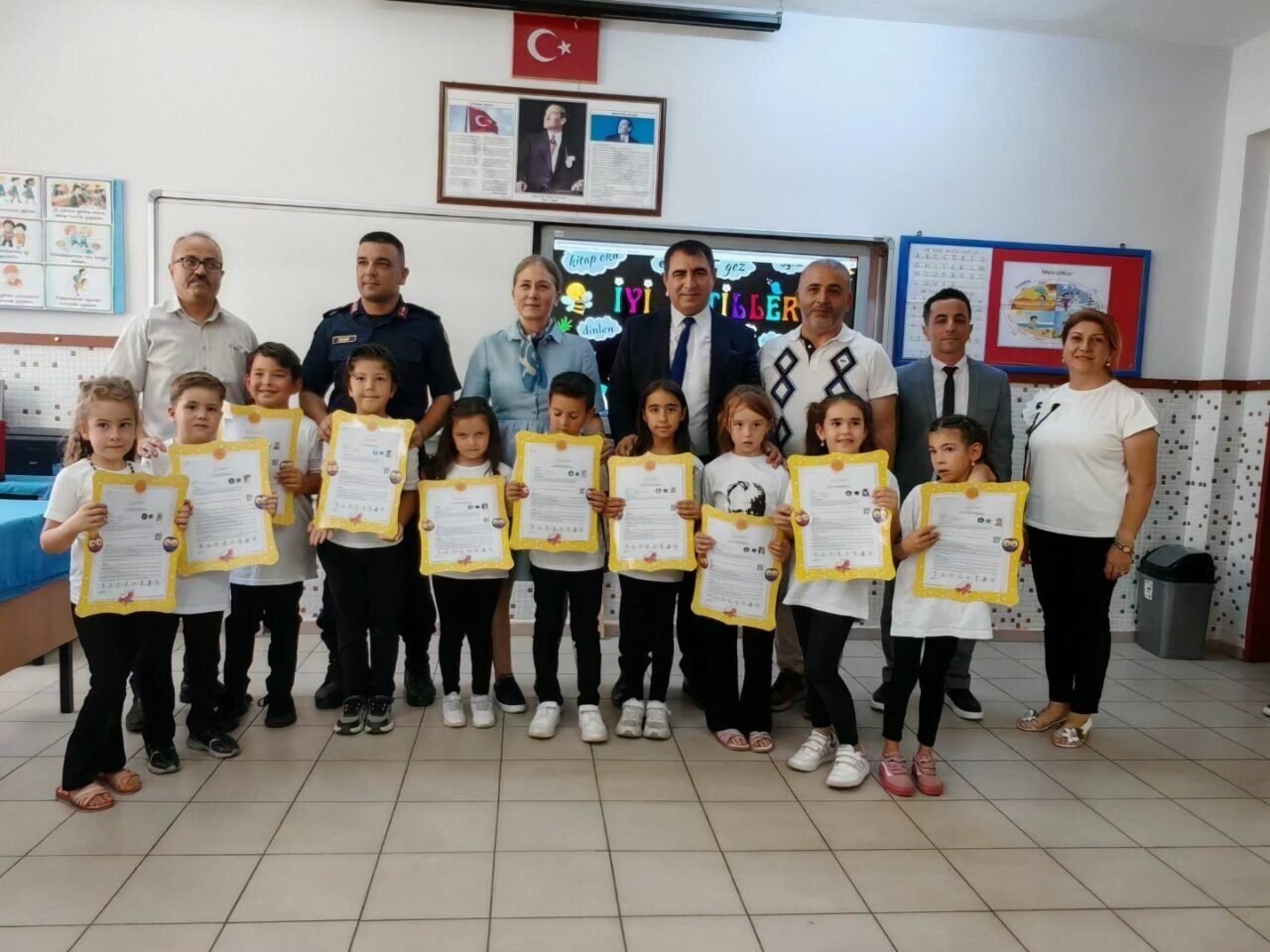 Nazilli’de karne sevinci