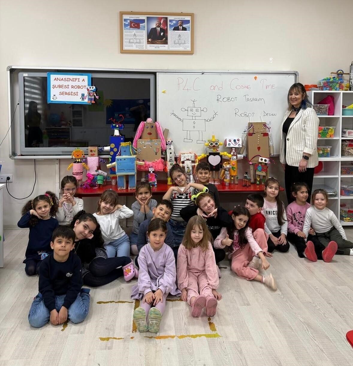 "P4C and coding time" eTwinning projesiyle çocuklar hem kodluyor hem düşünüyor