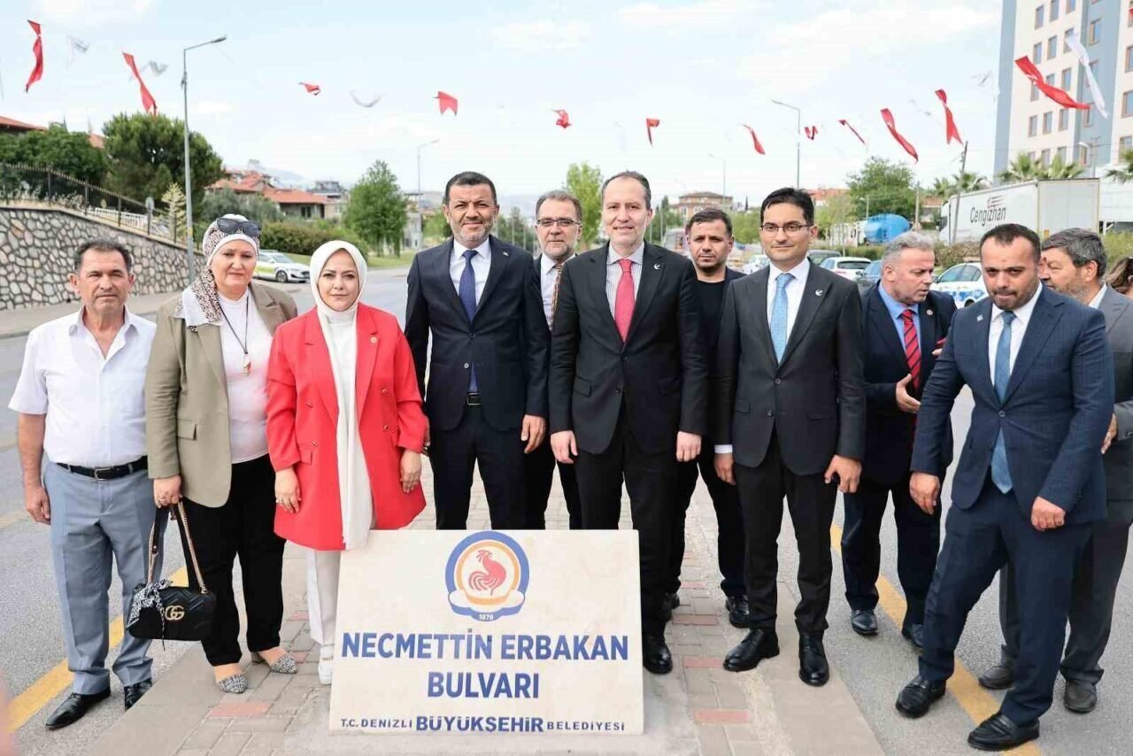 Prof. Dr. Necmettin Erbakan’ın ismi Denizli’de yaşatılıyor
