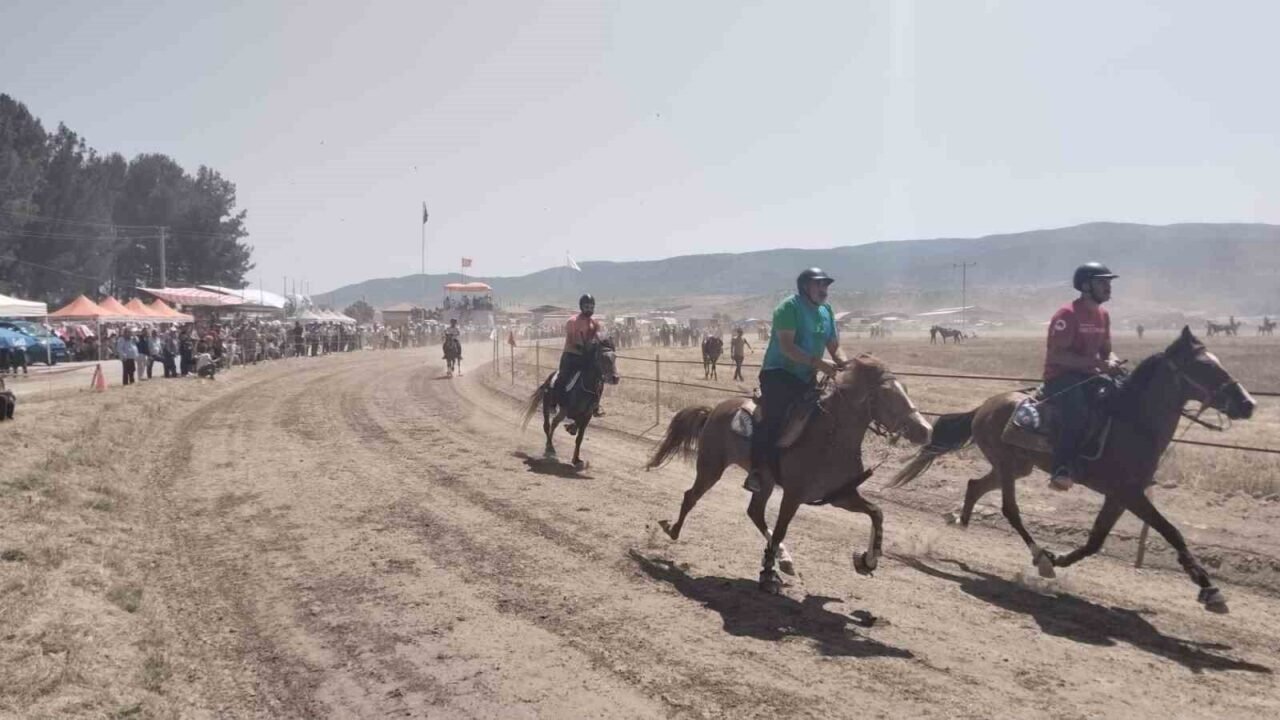 Rahvan atlar Baklan Ovası’nda tozu dumana kattı