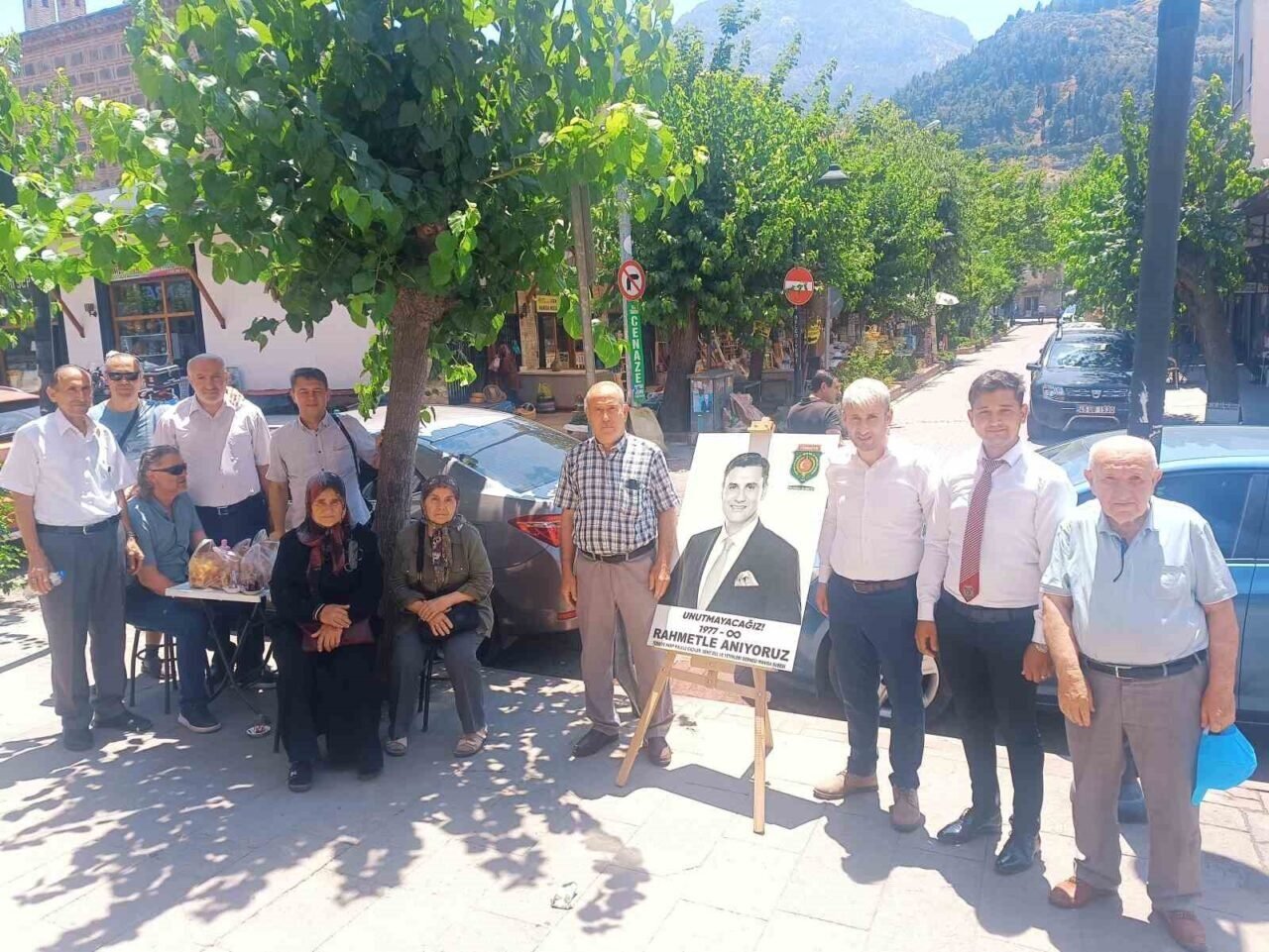 Şehit ve gazi ailelerinden Başkan Zeyrek için lokma hayrı