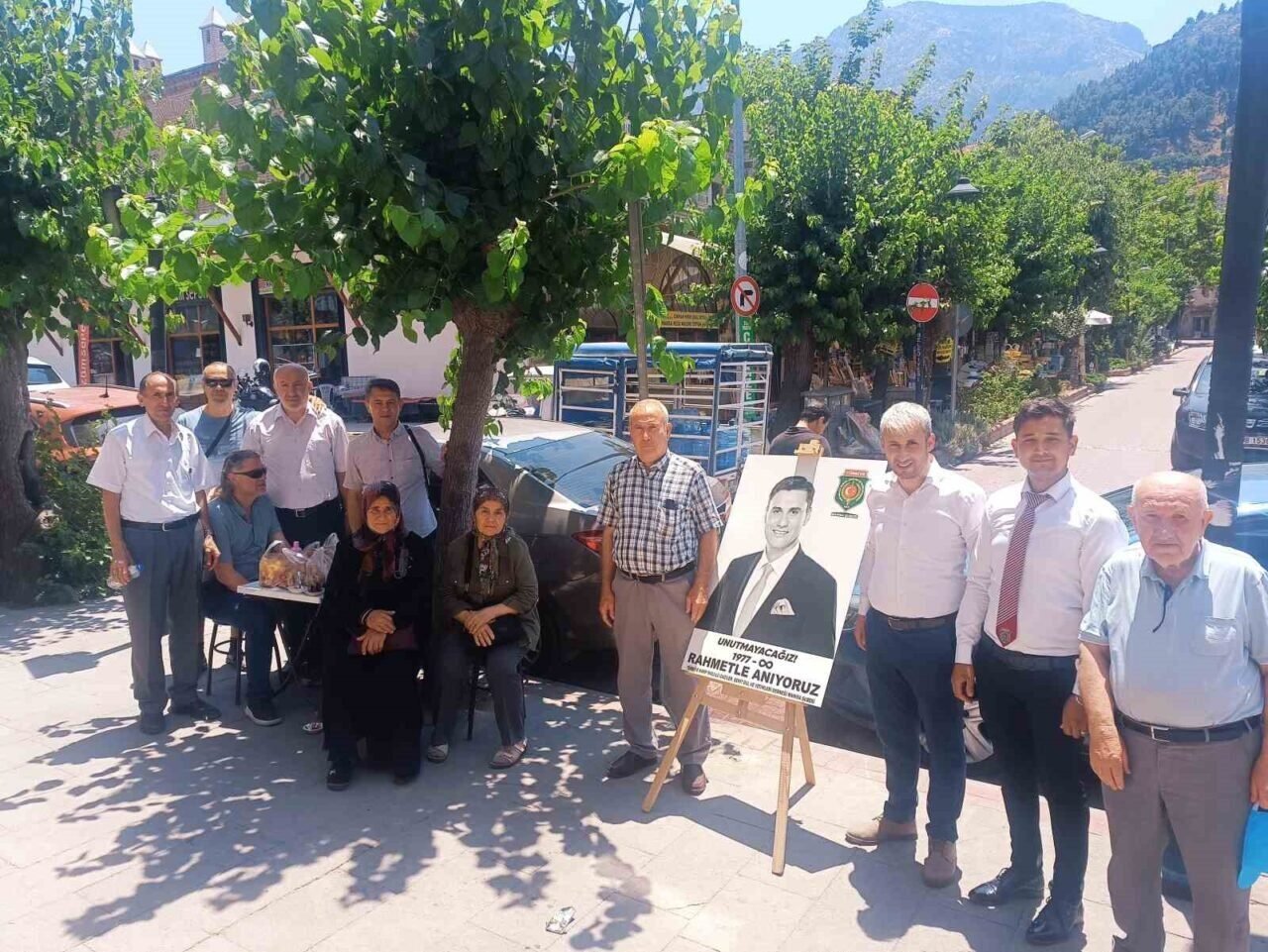 Şehit ve gazi ailelerinden Başkan Zeyrek için lokma hayrı