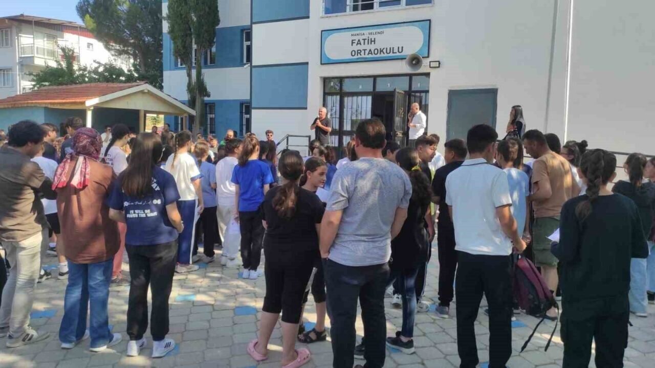 Selendi’de 184 öğrenci ter döktü