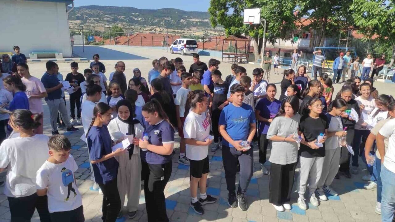 Selendi’de 184 öğrenci ter döktü
