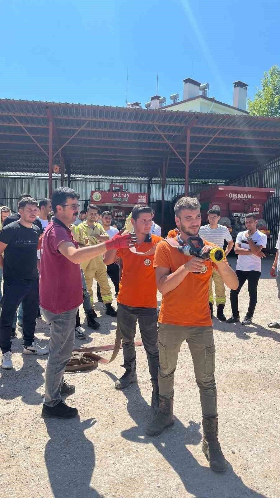 Serik Orman İşletme Müdürlüğü’ne 48 yeni personel takviyesi