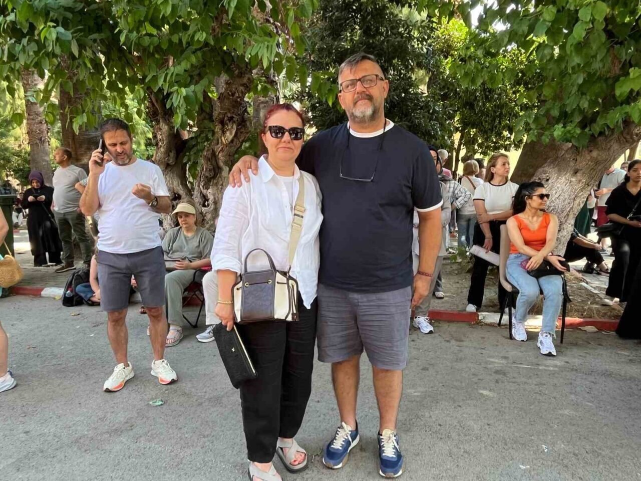 Sınava yine son anda yetiştiler