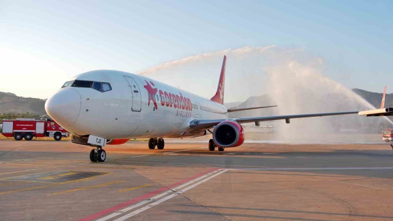 Slovakya’dan Gazipaşa-Alanya Havalimanı’na ilk sefer gerçekleştirildi