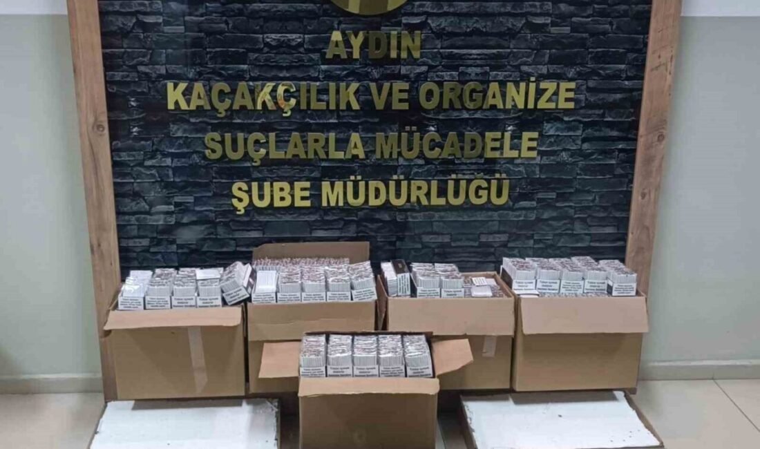 Aydın’ın Efeler ilçesinde şüphe üzerine durdurulan araçta 77 bin 500