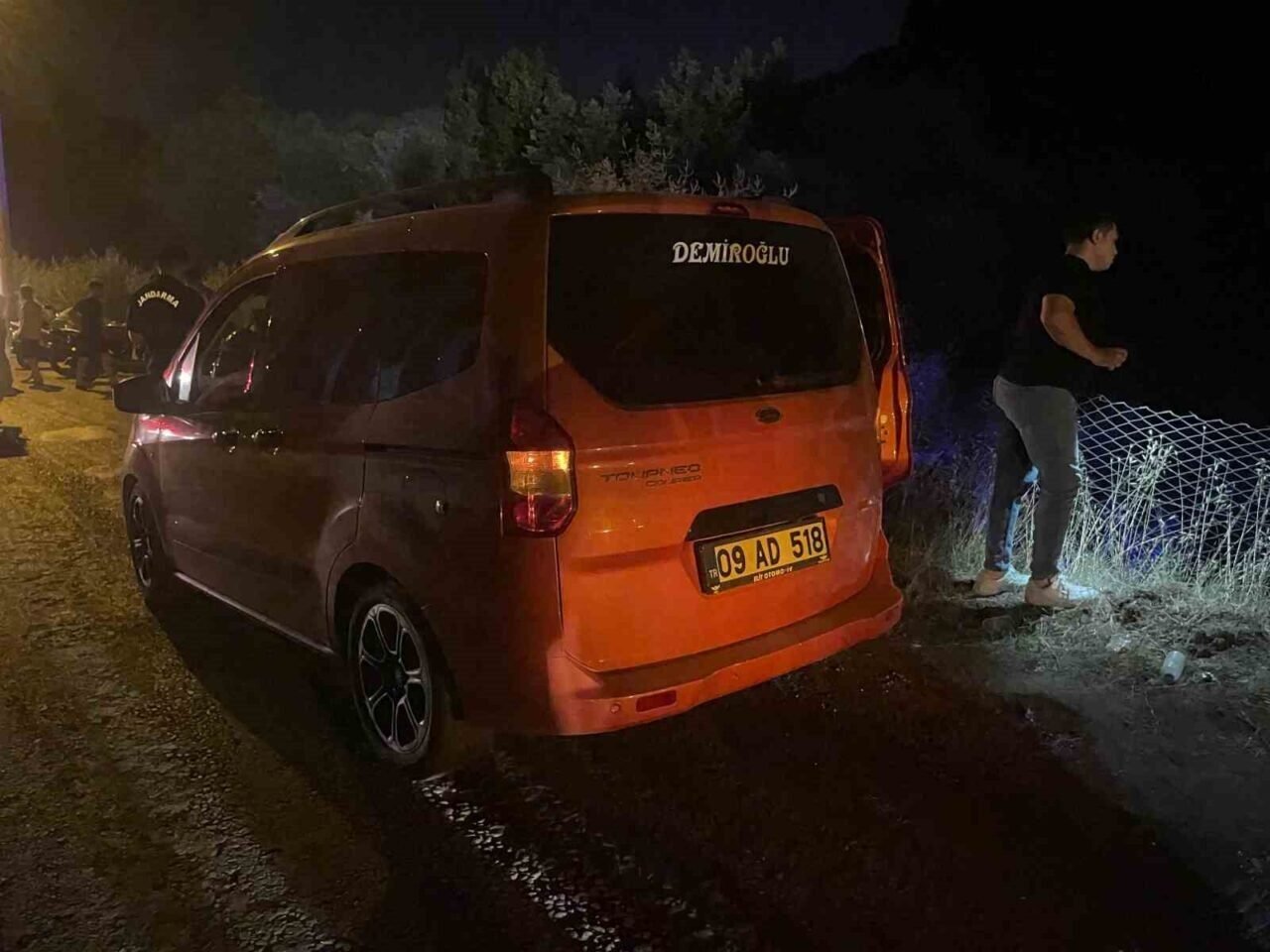 Uçurumdan uçan motosiklet sürücüsü yaralandı