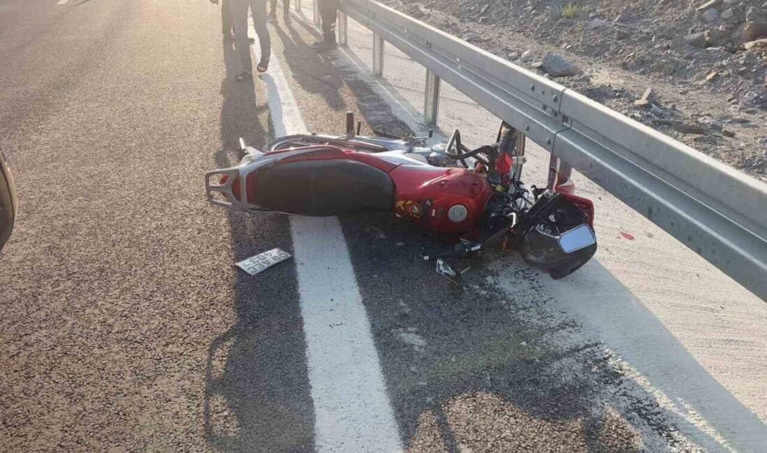 Aydın’ın Yenipazar ilçesinde uyuşturucu etkisi atında kullandığı motosikletle kaza yaparak