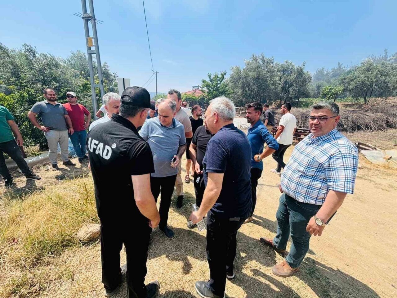 Vali Özkan yangın bölgesindeki son durumu açıkladı