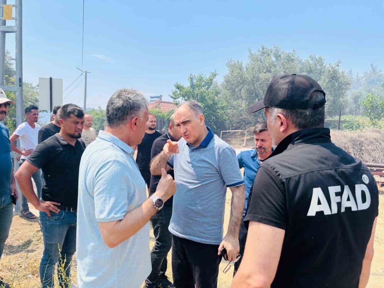 Vali Özkan yangın bölgesindeki son durumu açıkladı