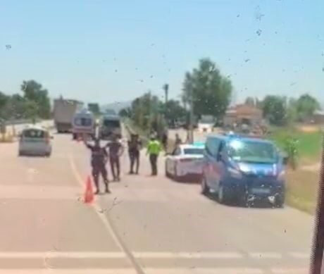 Denizli’de yaz tatilini geçirmek için Baklan ilçesinde yaşayan dedesinin yanına