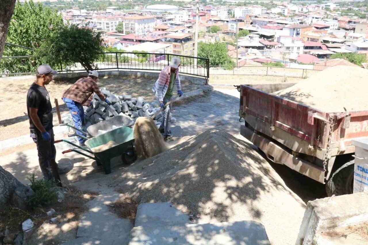 Yenipazar Çamlık Mesire Alanı düzenleniyor