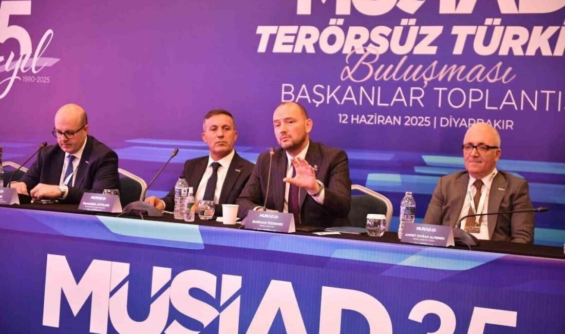 Antalya Şube Başkanı Yusuf Akgül, Diyarbakır’daki MÜSİAD Başkanlar Toplantısı’na katıldı.