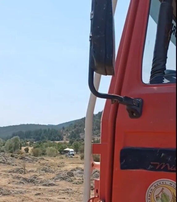 10 şehidin verildiği alevlerin arasından çıkan Denizli arazözü görüntülendi