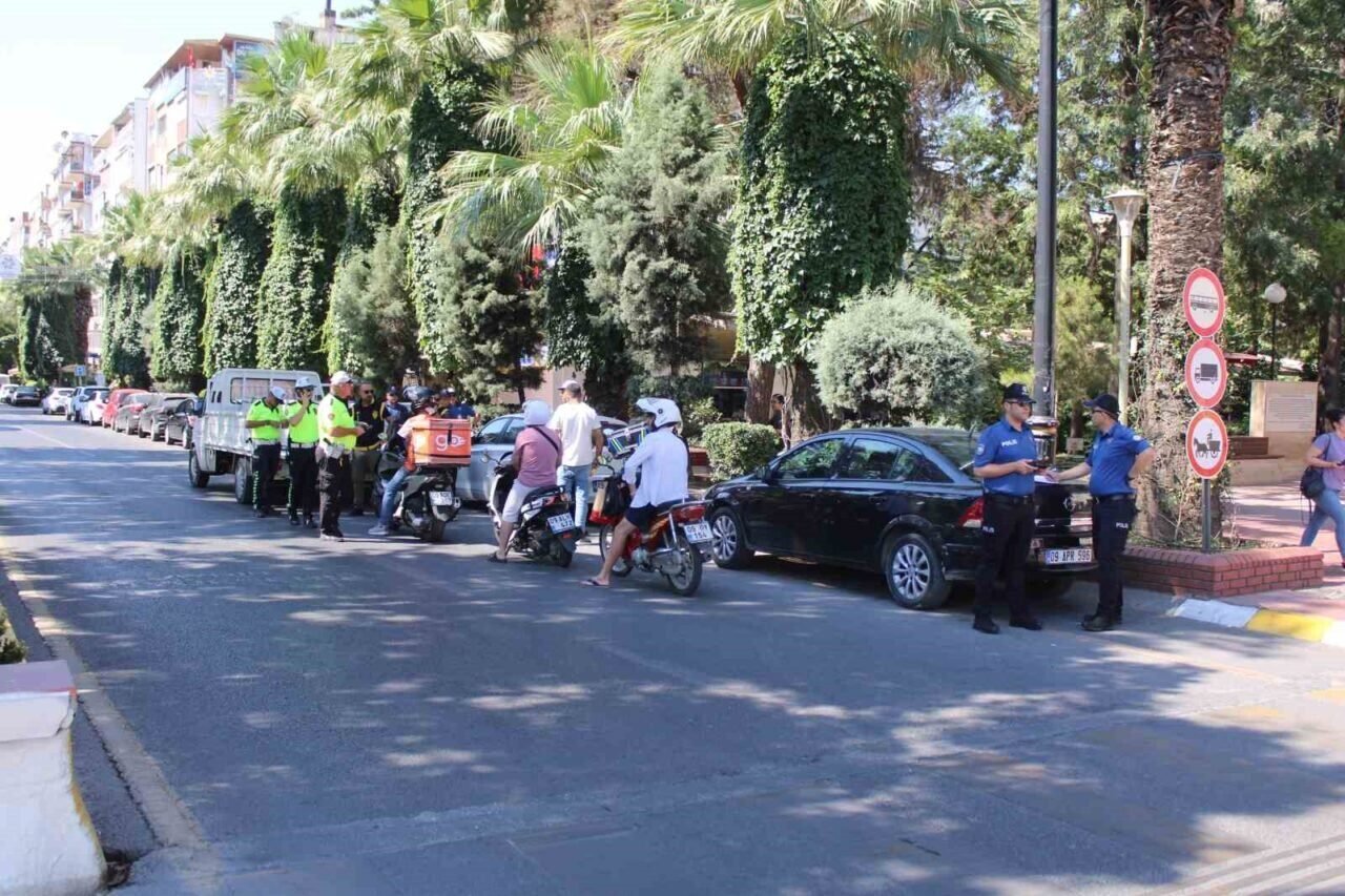 Aydın’da drone destekli asayiş ve trafik denetimi yapıldı